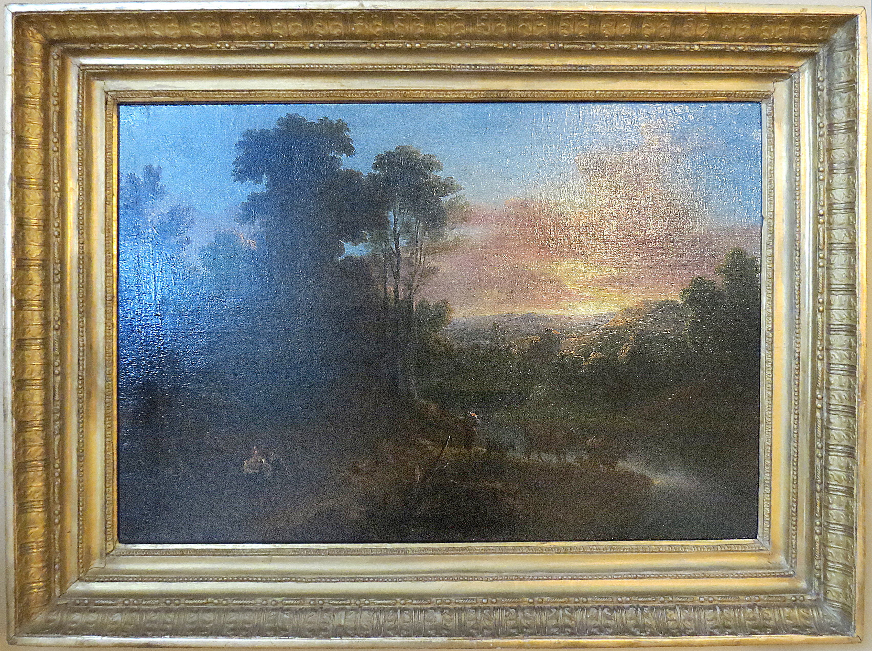 Пьер Саломон Доманшен Де Шаванн (1673–1744).Закат солнца. 1715. Холст, масло.